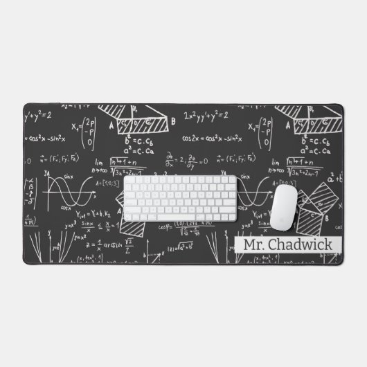 数学先生 デスクマット (キーボード&マウス)