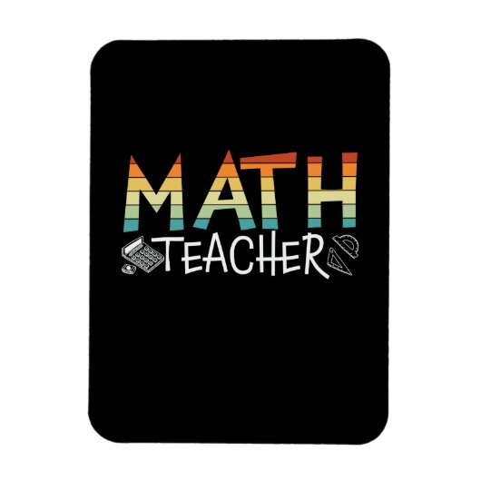 数学先生 マグネット (縦)