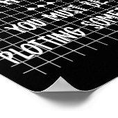 数学先生 – 何かおもしろいを印刷する必要がある ポスター (角)