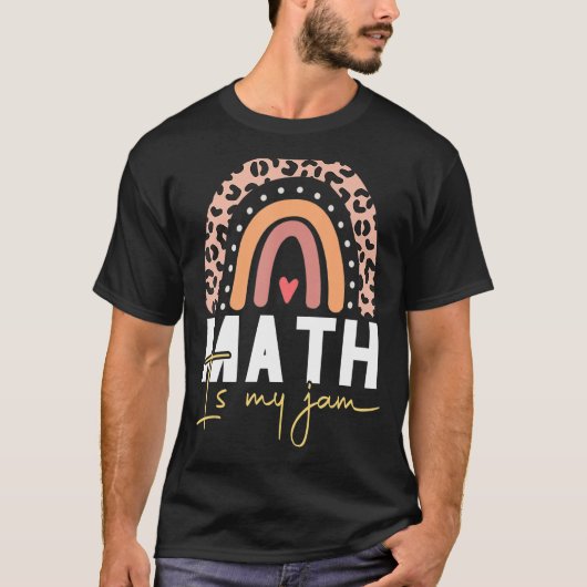 数学先生 – 数学はMy Jam_12 Tシャツ (正面)