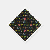 数学先生 – 数学記号パターン スタンダードカクテルナプキン (角)