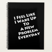 数学先生 – 毎日新しい問題に目覚める プランナー手帳 (正面)