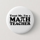 数学先生 缶バッジ (正面)