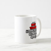 数学先生...自分の魔法を使う コーヒーマグカップ (正面右)