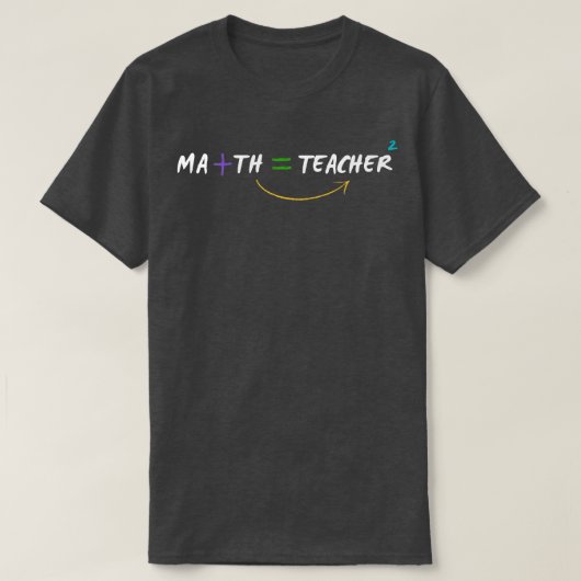 数学先生 Tシャツ (デザイン正面)