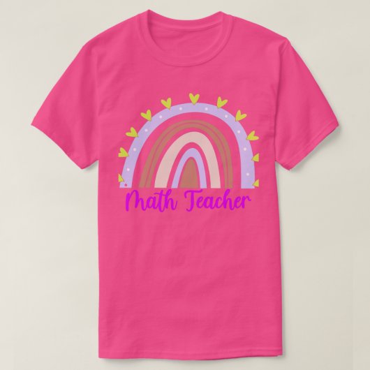 数学先生 Tシャツ (デザイン正面)