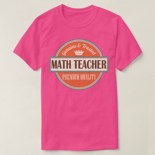 数学先生 Tシャツ (デザイン正面)