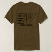 数学先生 Tシャツ (デザイン正面)