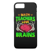 数学先生Brainsスケルトンハンドハートハロウィーン Case-Mate iPhoneケース (裏面)