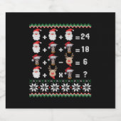 数学先生GREYHOUND スパークリングワインラベル (シングルラベル)