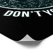 数学先生Inhimm Mathematics Math Student ポスター (角)