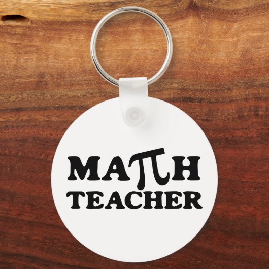 数学先生PI キーホルダー (正面)