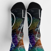 数学公式クルーソックス ソックス (上部)