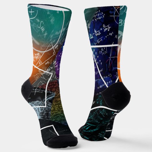 数学公式クルーソックス ソックス (傾斜あり)