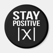 数学前向き先生数学Math Student マグネット (正面)