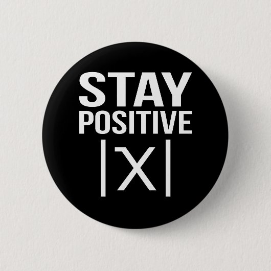 数学前向き先生数学Math Student 缶バッジ (正面)