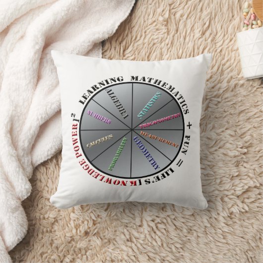 数学力 クッション (ブランケット)
