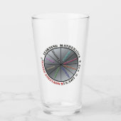 数学力 タンブラーグラス (正面)