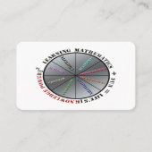 数学力 名刺 (正面)