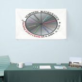 数学力 横断幕 (トレードショー)