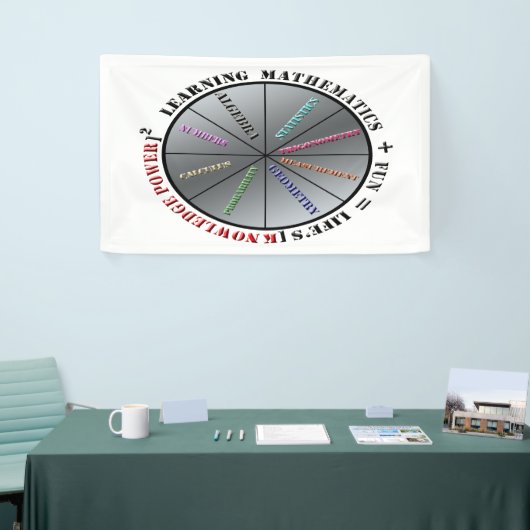 数学力 横断幕 (トレードショー)