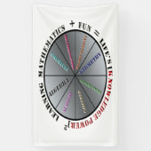 数学力 横断幕 (縦)