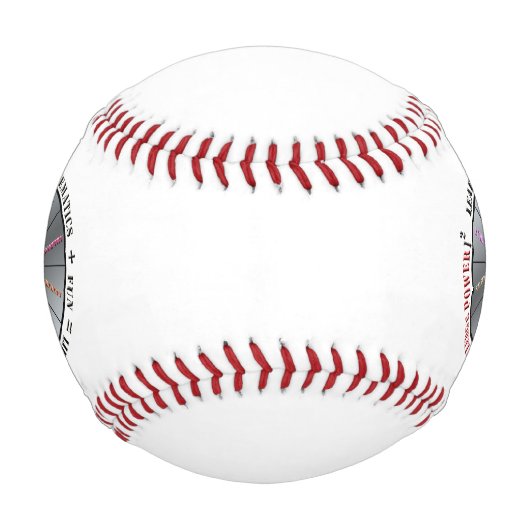 数学力 野球ボール (正面)