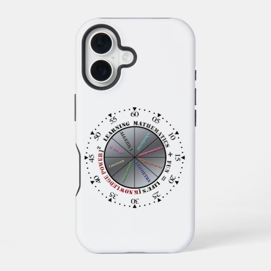 数学力 iPhone 16ケース (裏面)