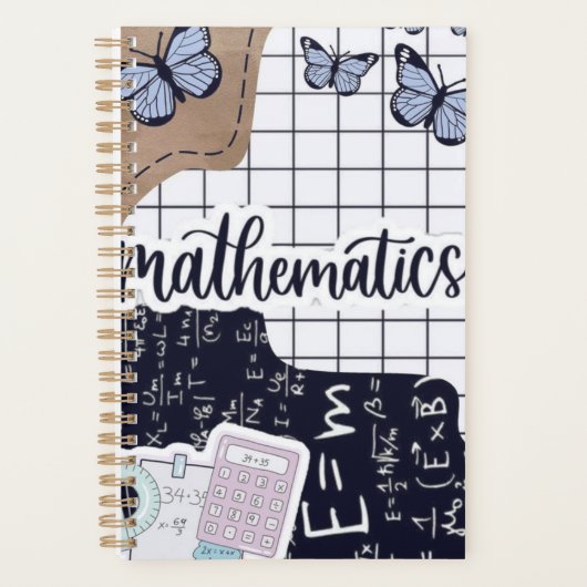 数学勉強ブックパンナー プランナー手帳 (正面)