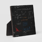 数学卓上プレート フォトプラーク (正面)