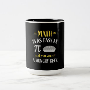 数学国際的コーヒーマグの日 ツートーンマグカップ