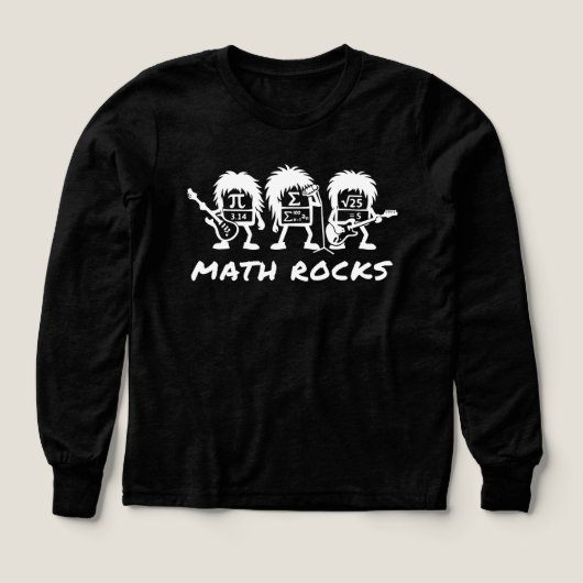 数学好きのためのアカデミックロックバンドのユーモア (デザイン正面)
