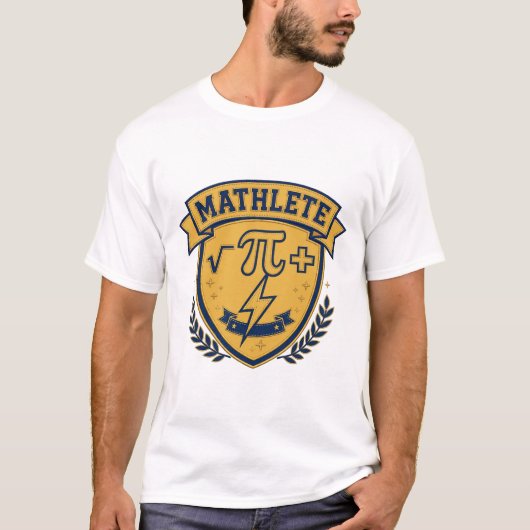 数学好きのための数学教師デザイン Tシャツ (正面)