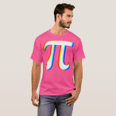 数学好きのための視覚トリック πの日 3 14 tシャツ (正面フル)