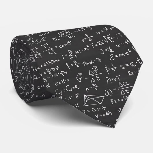 数学好きの先生や学生のための数学の方程式 ネクタイ (ロール)