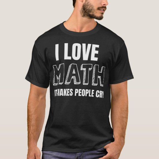数学学校型枠教育レッスン先生horsema tシャツ (正面)