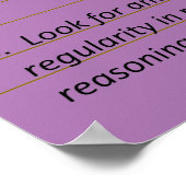 数学実践ポスターの基準 ポスター (角)