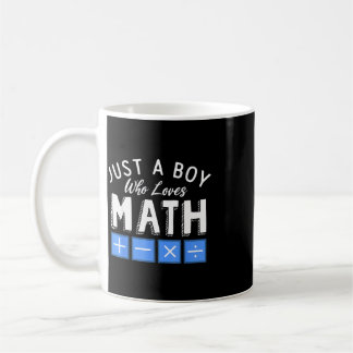 数学少年 代数学が大好き 面白い数学 コーヒーマグカップ