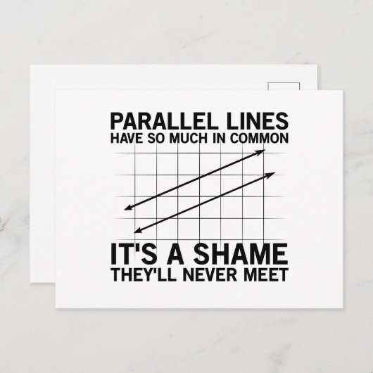 数学幾何学 | 数学教師学生ギフト ポストカード (正面/裏面)