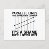 数学幾何学 | 数学教師学生ギフト ポストカード (正面)