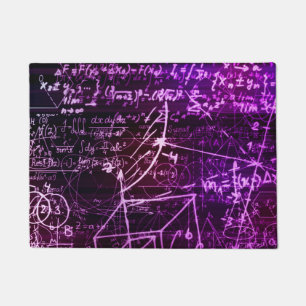 数学式のドア宇宙の式 ドアマット