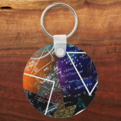 数学式キーチェーン キーホルダー (正面)