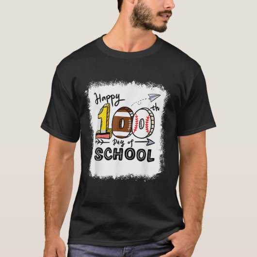 数学式100日の学校数学先生100th tシャツ (正面)