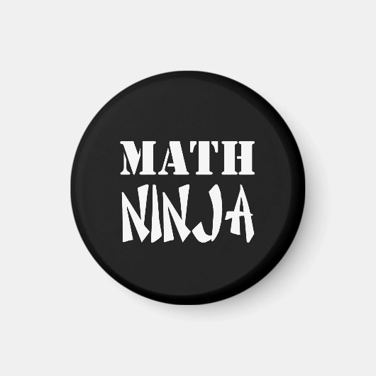 数学忍者 マグネット (正面)