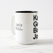 数学探偵 – ケイト、ジョージ、ベニー、ジョー ツートーンマグカップ (正面左)