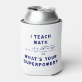 数学教えのスーパーパワーは何だ？ 缶クーラー (缶正面)