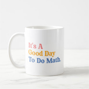 数学教師のための面白いママデザイン コーヒーマグカップ