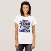 数学教師のジョーク Tシャツ (正面フル)