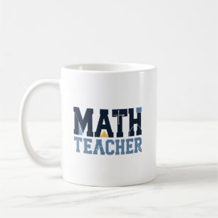 数学教師の感謝ギフト コーヒーマグカップ