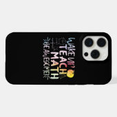 数学教師の感謝 - すばらしい iPhoneケース (裏面横)
